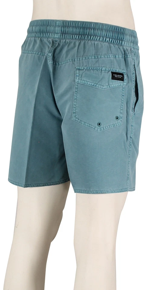 Volcom Center 17" Volley Shorts - Used Blue - New - Image 2 of 2