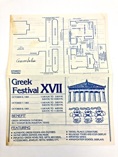 Signed Hardcover 1983 ELENI by Nicholas Gage Greek Festival 1983 Houston Texas - Bild 11 von 12