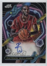 2023-24 Cosmic Chrome Black Eclipse Refractor 10/10 Patrick Williams Auto 13gw