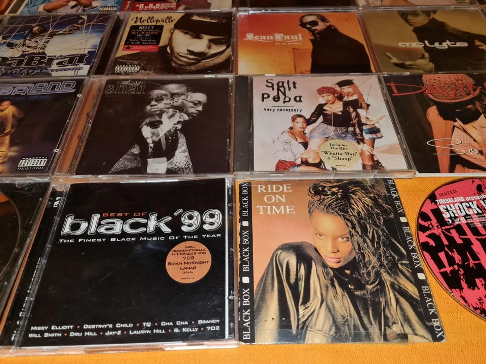 47 CDs RnB Soul Hip Hop Sammlung Pockit MC Lyte Usher Nelly Timbaland Sean Paul - Bild 3 von 4