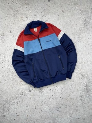 Adidas 90s Vintage Training Top Track Olympic Jacket Made in Austria size S