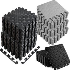 12-40pcs Gym Flooring Mat Puzzle Exercise Mat...