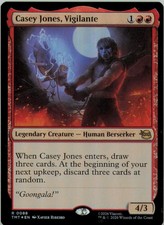 CASEY JONES, VIGILANTE 0088 TEENAGE MUTANT NINJA TURTLES MTG NM