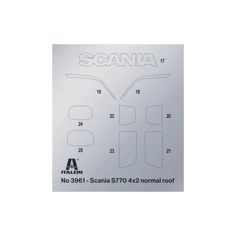 Modellino Camion Scania S770 4x2 Normale Roof - Edizione Limitata ITALERI 3961 - Immagine 4 di 4