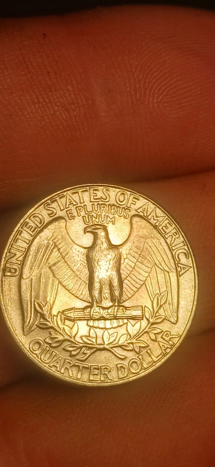 1992 D DDR Washington Quarter With Very High Grade And Doubling Everywhere DDR - Image 2 of 4