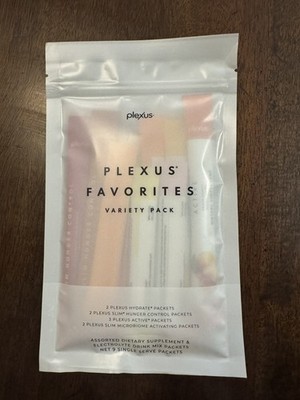Plexus Favorites Variety Pack Dietary Supplement Packets, 9 Single Serve