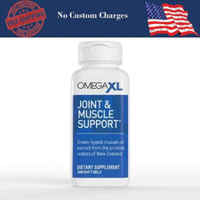 Omega XL 300 Capsules Green Lipped Mussel Joint  Muscle Relief Supplement, FAST