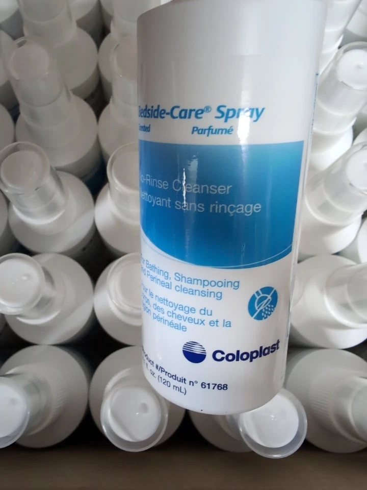 36X Coloplast Cuidado de Cabecera Spray Limpiador Perineal de la Piel Baño Champú 4.1oz Foto 3 de 4