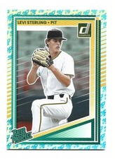 Rockets 2025 Panini Donruss Rated Prospects Levi Sterling #164 RC Baseball Card 
