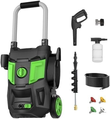 #ad #ad 4800 PSI Electric Pressure Washer w Foam Cannon amp; 4 Nozzles – Car amp; Patio $112.99