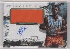 2021-22 Topps Inception OTE Overtime Elite Cards 185/199 Kok Yat Patch Auto 0qc1