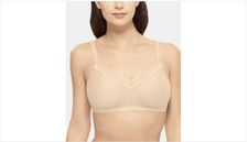 Wacoal Women's Perfect Primer Wireless Bra in Sand Size 44D NWT