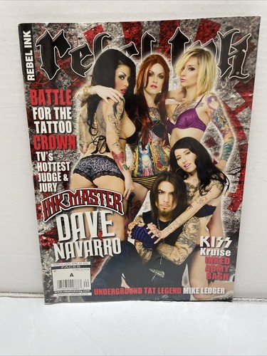 Rebel Ink Tattoo Magazine Lot of 11 2009-2014 - Imagen 12 de 24