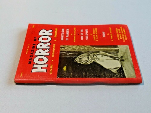 MAGAZINE OF HORROR Winter 1966/67 No. 14 Short Story Pulp Paperback Acme A295 - Picture 2 of 5