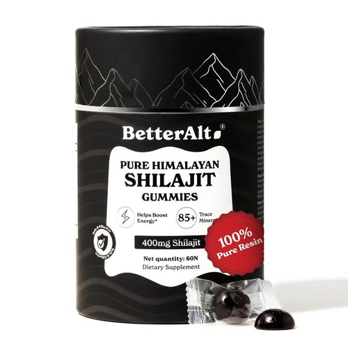 Better Alt Pure Himalayan finest Shilajit Gummies - 60 Gummies - Bild 1 von 7