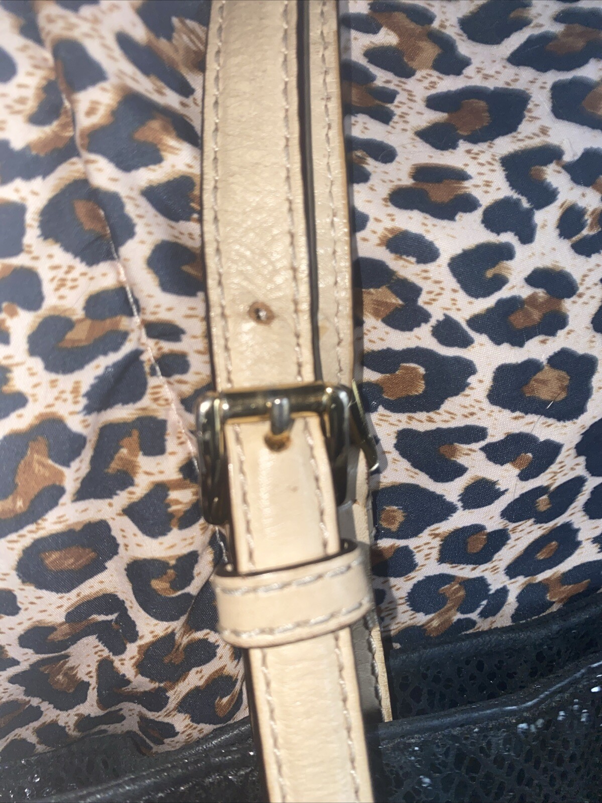 Michael Kors Jet Set Black Python Leather Tote Sh… - image 6