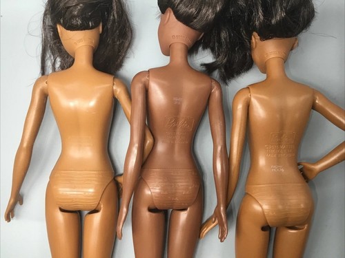 1990 2020 2015 Barbie Puppe Black Barbies schwarze Haare AA Barbie Mattel Doll - Bild 4 von 7