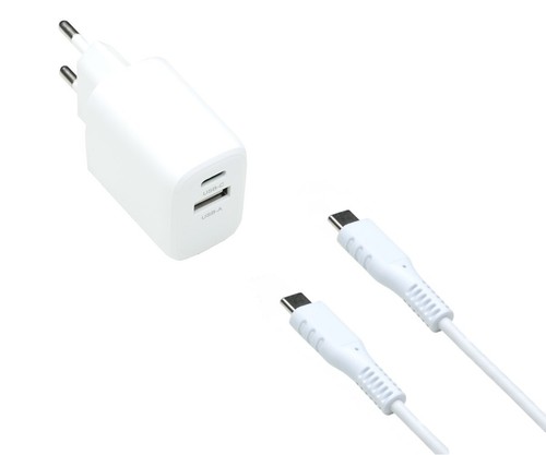 DINIC USB PD/QC 3.0 Ladeadapter inkl. C-C Kabel, 20W, 3,6V~5,9V/3A; 6~9V/2A; 9V~ - Bild 4 von 5