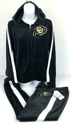 Blue Milano Sweatsuit - The signature milano di rouge logo is on the right chest of the jacket