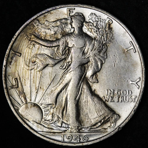 1946-S Walking Liberty Half Dollar — photo from another recent sale