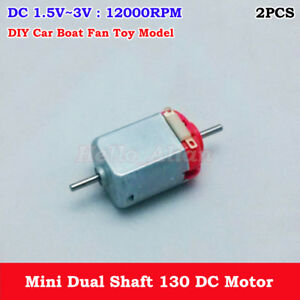5X Small Electric 130 Motor DC 3V~12V 12000RPM for DIY RC Car Robot Part