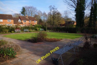 Foto 6x4 Jubiläumsgarten, Beaudesert Lane, Henley-in-Arden, Warks This sm c2015