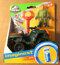 Imaginext Jurassic World ATV ACTION FIGURE Fisher-Price NIP