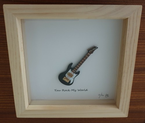 EMO RAPHIEL ASTORIA~ "You Rock my World" ~ Mixed Media Framed ~ Edn #/20 Signed - Picture 5 of 9