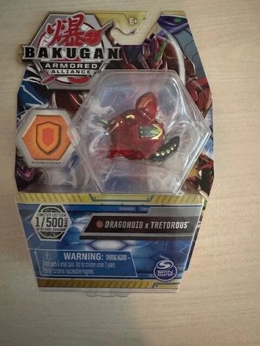 Bakugan Armored Alliance Dragonoid x Tretorous    1/500    ***ULTRA RARE*** NIB