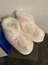 Air Baby Girl Slippers Size 1-2S Pink/white Color NIB Shoe Measures 5  