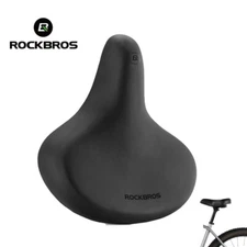 ROCKBROS Bike Saddle Widened Comfortable Shock Absorption Seat Cushion
