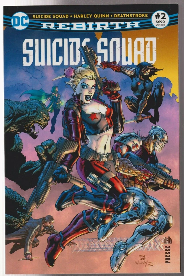 SUICIDE SQUAD REBIRTH N°2 DC Comics URBAN août 2017 - Photo 1/1
