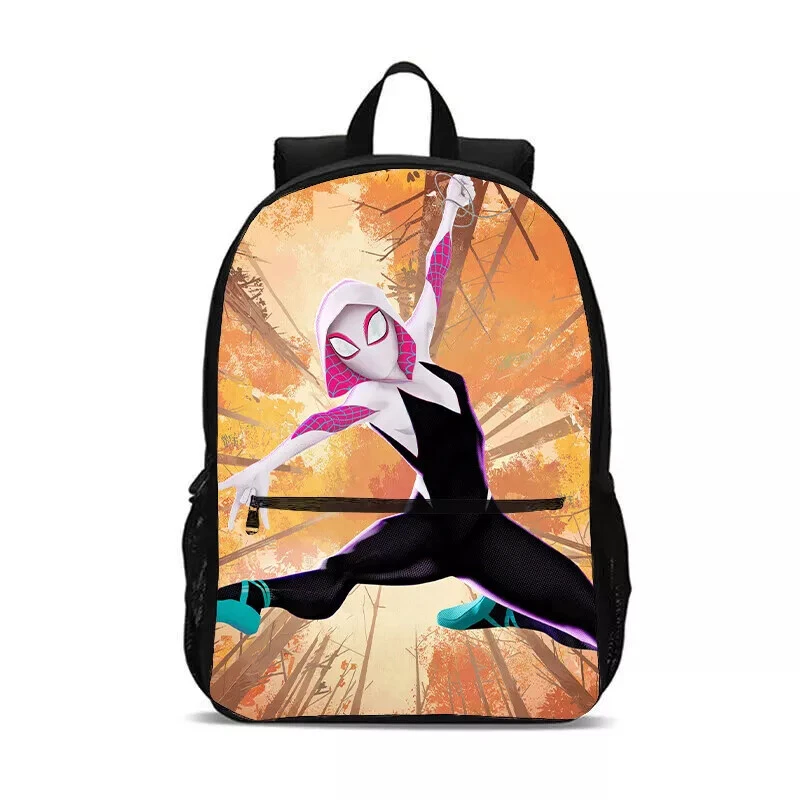 Gwen Spiderman Students Backpack, School Shoulder Bag, Back To School Gift