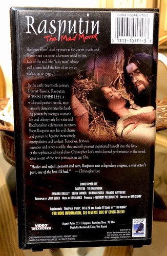 Rasputin The Mad Monk (VHS, 1997, Widescreen) - Picture 2 of 5