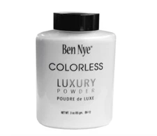 Ben Nye COLORLESS Luxury Powder 3 oz /85 gm