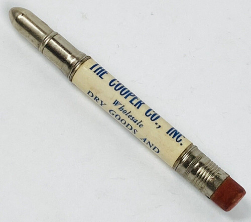 VTG Austin Texas Bullet Pencil The Cooper Co Wholesale Dry Goods And Notions