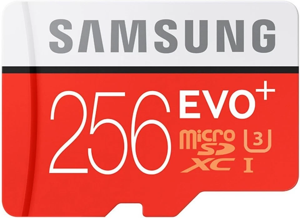Samsung EVO Plus 256GB Micro SDXC U3 Memory Card with SD Adapter - Image 3 of 3