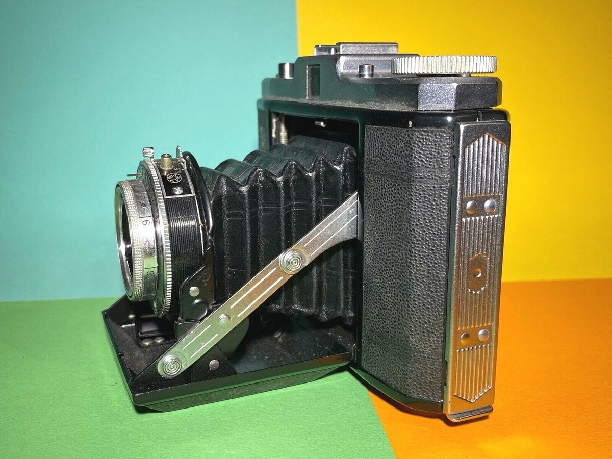 Zeiss Ikon Nettar 517/16 folding 120 film camera Novar