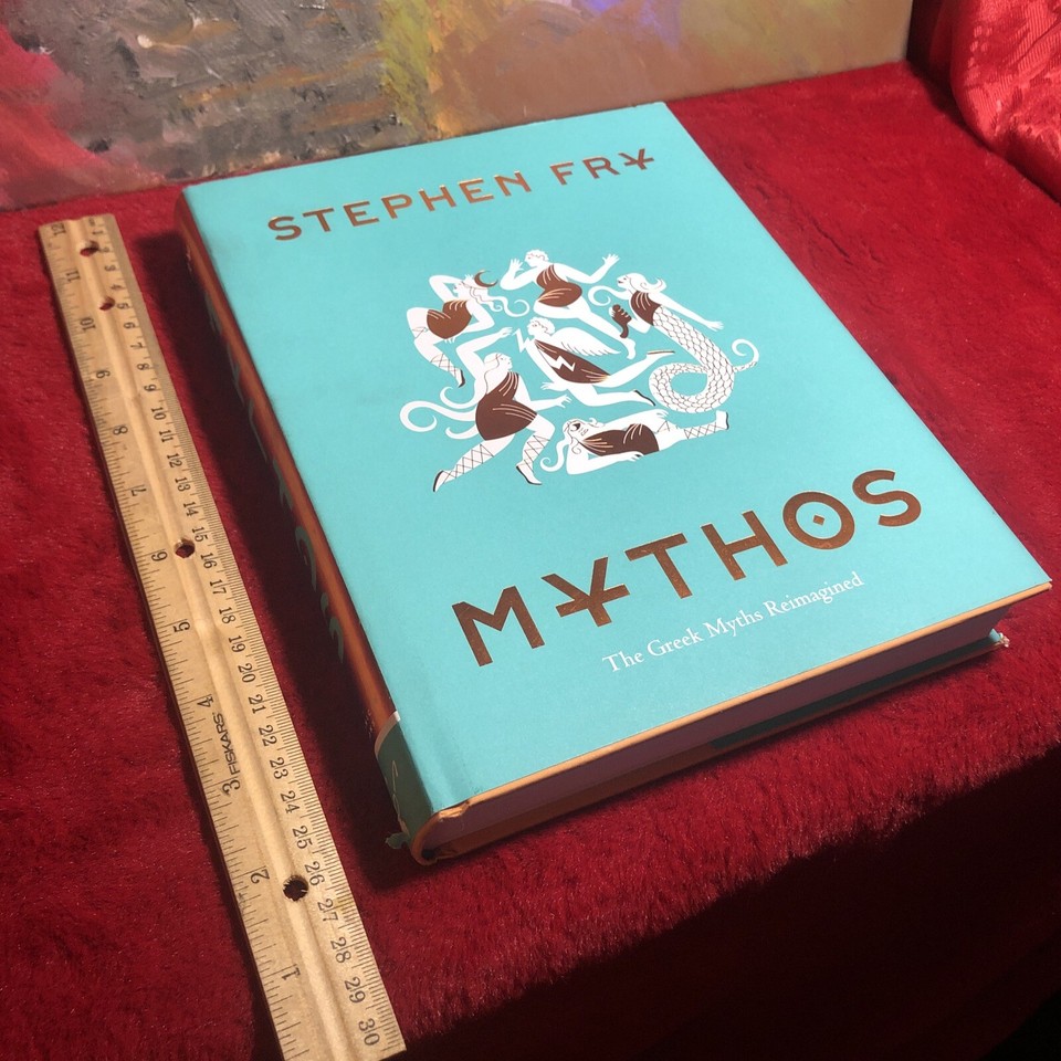 Stephen Fry's Greek Myths Ser. Mythos by Stephen Fry (2019, Hardcover