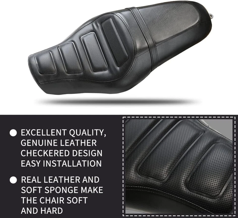 Para Harley Davidson Seventy Two XL1200V 2012-16 conductor pasajero dos asientos arriba Foto 3 de 4