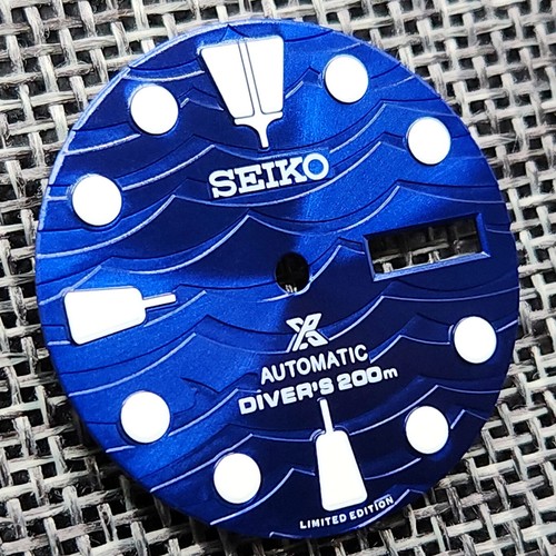 Dial for Seiko NH36 4R36 7S26-0020 SKX007 divers model 10bar - White Dial for Seiko NH36 4R36 7S26-0020 SKX007 divers model 10bar - White