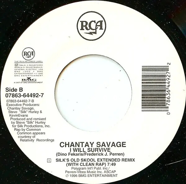 Chantay Savage I Will Survive Vinyl Single 7inch RCA | eBay