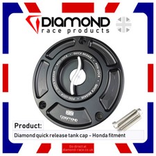 Diamond - Quick Release Fuel Tank Cap - For Honda CB1000R - 2020-2021