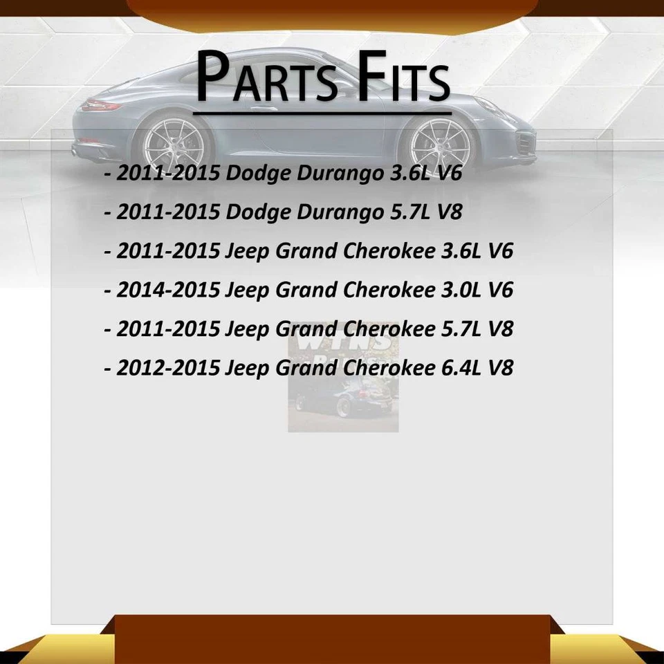 For Jeep Grand Cherokee 6.4L 2012-2015 Front Outer Steering Tie Rod End 2x - Image 2 of 4