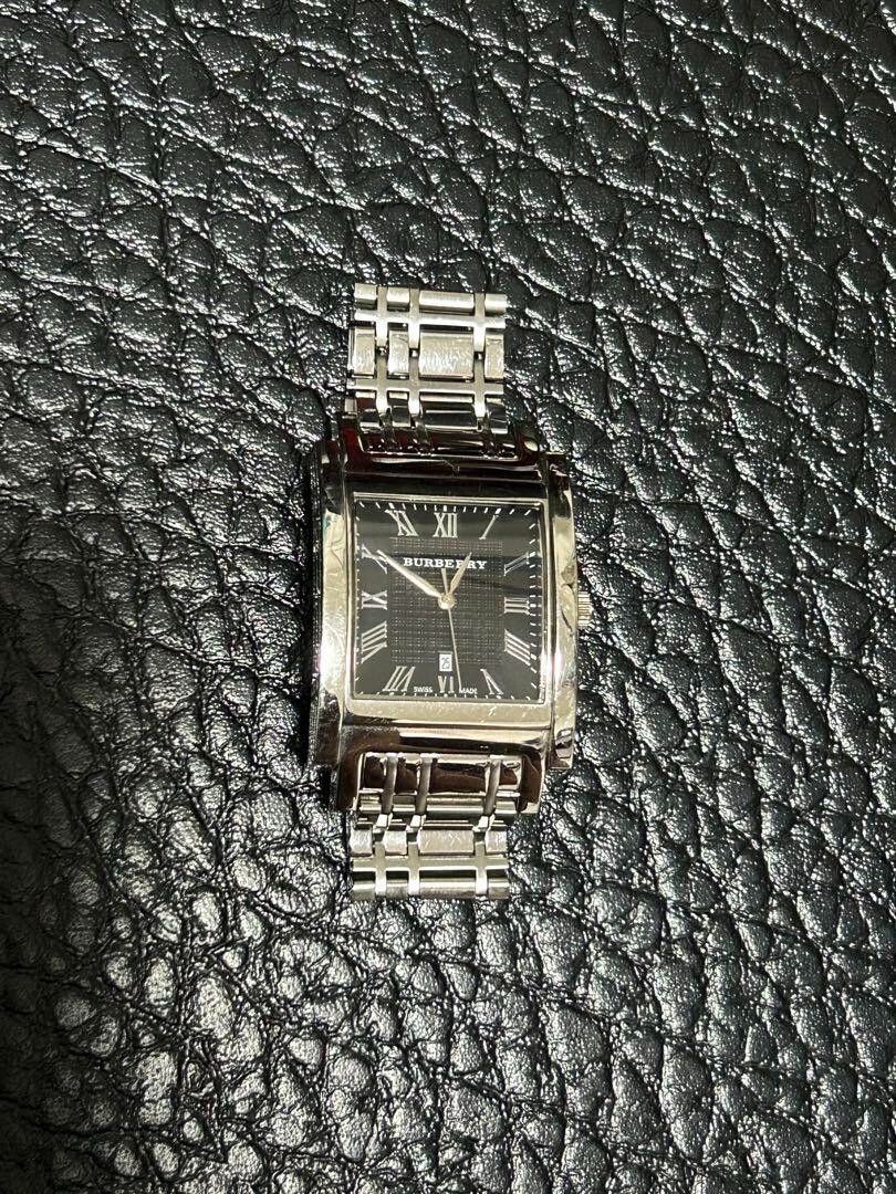 Burberry BU1555 Watch stainless steel quartz Silver Mens | eBay Burberry BU1555 Watch stainless steel quartz Silver Mens | eBay
