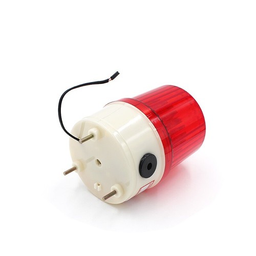 LTE-5121 Sound Light Alarm LED Signal Light Buzzer Small Strobe Warning Light12V - Picture 2 of 8
