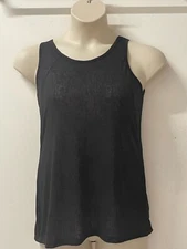 MARKS & SPENCERS Ladies Active Wear Black Sleeveless Vest Top Sizes 8-16
