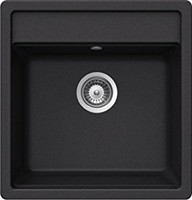 Schock Cristalite Nemo N-100 S A Sink Unit Nero Schock Cristalite Nemo N-100 S A Sink Unit Nero