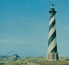 Cape Hatteras Lighthouse Tallest Brick Lighthouse in USA Postcard 26248 #104 
