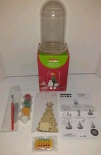 Mondo Llama Create Your Own Snowglobe Scene Kit Props Stickers Paint Brushes